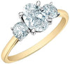 Yellow Gold Lab-Grown Diamond Engagement Ring.