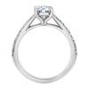 White Gold Engagement Ring. Featuring Signature Created Lab Grown Diamonds.