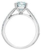 White Gold Engagement Ring. Featuring Signature Created Lab Grown Diamonds.