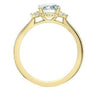 Yellow Gold Lab-Grown Diamond Engagement Ring.