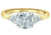 Yellow Gold Lab-Grown Diamond Engagement Ring