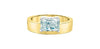 Yellow Gold Lab-Grown Diamond Solitaire Engagement Ring.