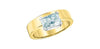 Yellow Gold Lab-Grown Diamond Solitaire Engagement Ring.