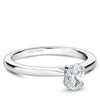 White Gold Diamond Engagement Ring