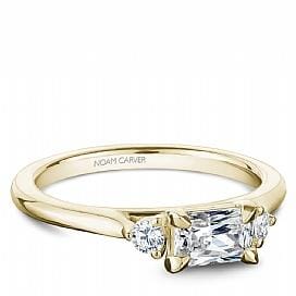 Yellow Gold Diamond Engagement