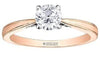 Rose Gold Canadian Diamond Engagement Ring.