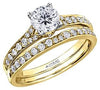 Yellow Gold Canadian Diamond Engagement Ring.