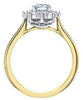 Yellow Gold Canadian Diamond Engagement Ring.