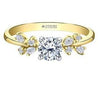 Yellow Gold Canadian Diamond Engagement Ring.