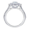 White Gold Canadian Diamond Engagement Ring.