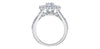 White Gold Canadian Diamond Engagement Ring.