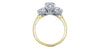 Yellow Gold Canadian Diamond Engagement Ring.