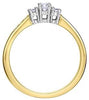 Yellow Gold Diamond Engagement Ring.