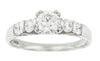 White Gold Diamond Engagement Ring.