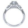 White Gold Diamond Engagement Ring.