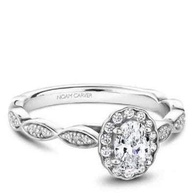 White Gold Diamond Engagement