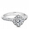 White Gold Diamond Engagement