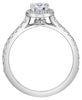 White Gold Canadian Diamond, Diamond Engagement Ring.