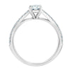 White Gold Engagement Ring. Featuring Signature Created Lab Grown Diamonds.