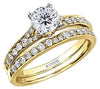 Yellow Gold Canadian Diamond Engagement Ring.