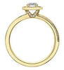 Yellow Gold Diamond Engagement Ring.