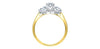 Yellow Gold Canadian Diamond Engagement Ring.