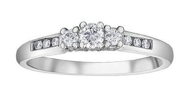 White Gold Diamond Engagement Ring.