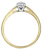 Yellow Gold Diamond Engagement Ring.