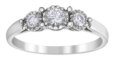 White Gold Diamond Engagement Ring.