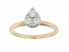 Yellow Gold Canadian Diamond Engagement Ring.