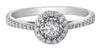 White Gold Diamond Engagement Ring.