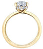 Yellow Gold Canadian Diamond Engagement Ring.