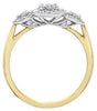 Yellow Gold Diamond Ring.