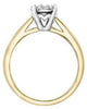 Yellow Gold Diamond Engagement Ring.