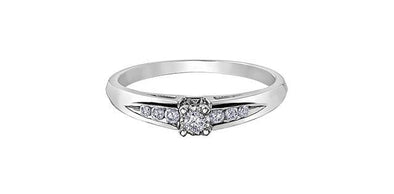 White Gold Diamond Engagement Ring.