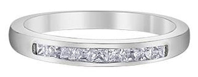 White Gold Diamond Band