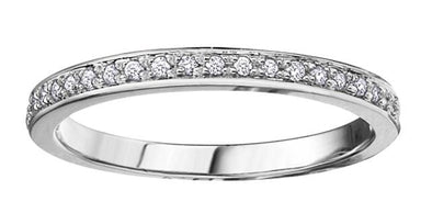 White Gold Diamond Band.