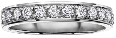 White Gold Diamond Band.