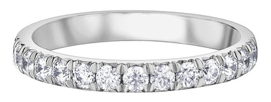 White Gold Diamond Band.