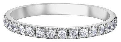 White Gold Diamond Band.