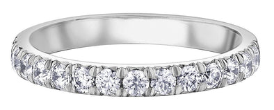 White Gold Diamond Band.