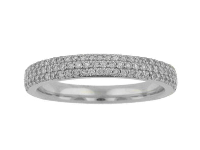 White Gold Diamond Band.