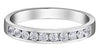 White Gold Diamond Band.