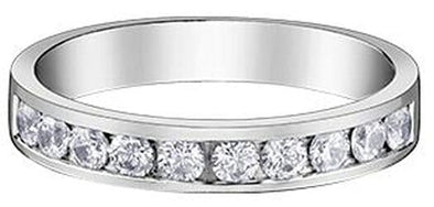 White Gold Diamond Band.