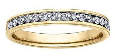 Yellow Gold Diamond Band.