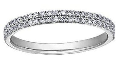 White Gold Diamond Band.