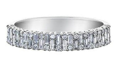 White Gold Diamond Band.