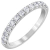 White Gold Diamond Band.