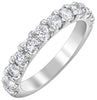 White Gold Diamond Band.