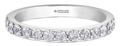 White Gold Canadian Diamond Band.